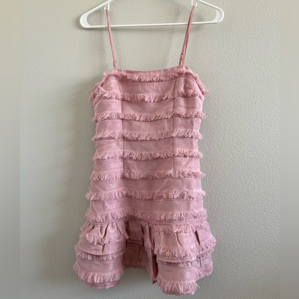 Molina Pink Mini Dress